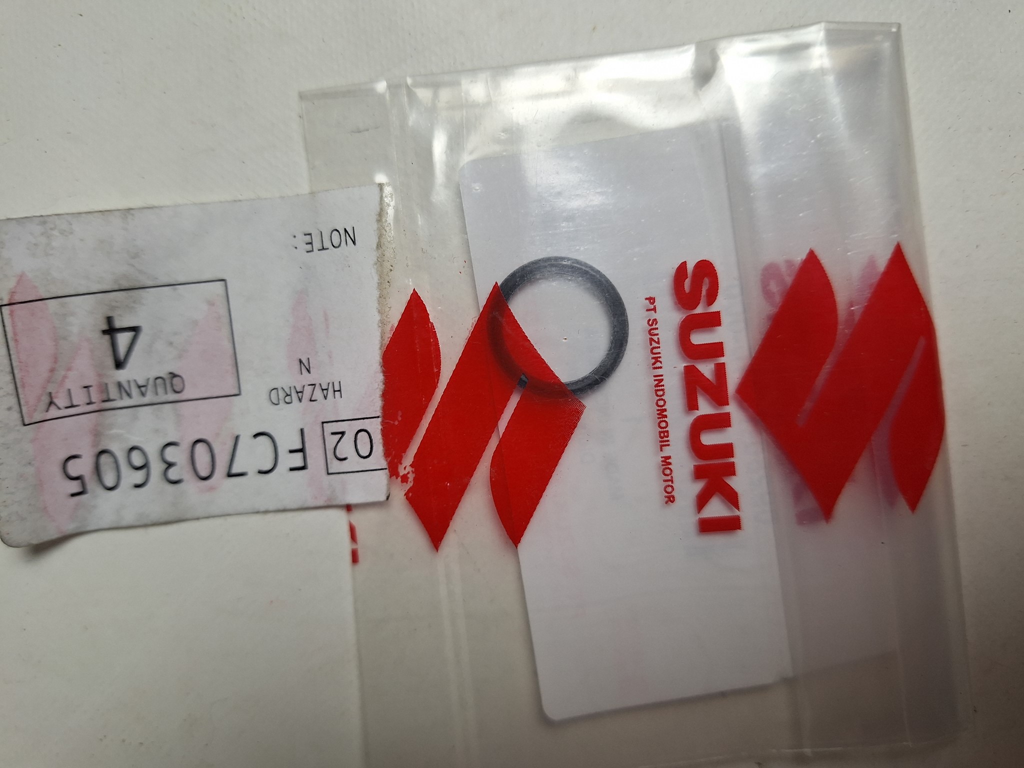 Picture of SUZUKI O-RING 09280-65003